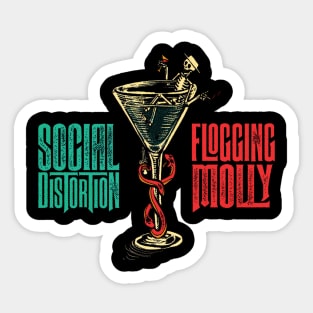 Rare Part of Social distortion ft Flogging Molly Sticker